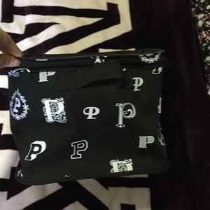 Victoria secret monogram large bin